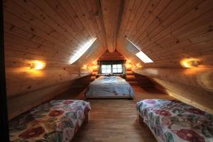 Voodi või voodid majutusasutuse The gorgeous log house, that brings out the smile! toas