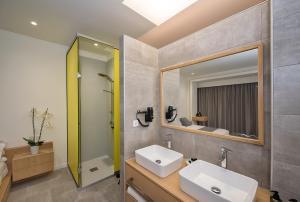 Koupelna v ubytování Lilium Luxury Suites