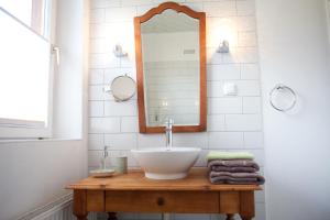 Ein Badezimmer in der Unterkunft Appartements Lärchmoos