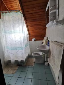 Koupelna v ubytování Vuković Apartment