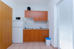 Kuchyňa alebo kuchynka v ubytovaní Apartments Alex