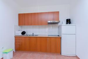 Kuchyňa alebo kuchynka v ubytovaní Apartments Alex