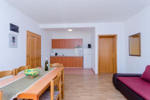 Kuchyňa alebo kuchynka v ubytovaní Apartments Alex