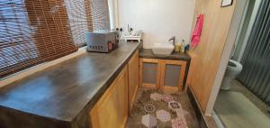 Kuchyň nebo kuchyňský kout v ubytování Tiny Home