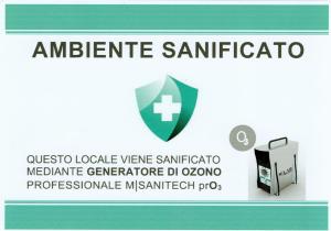 un signo de una vacuna antibiótica antirresantificante contra la vacuna antibiótica contra la vacuna antibiótica en Mini Hotel, en Asti