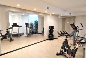 Centrum fitness w obiekcie Ahoy Apartments