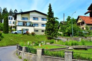 Zahrada ubytování Ferienwohnung Walgaublick