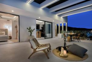 Posezení v ubytování Horizon Luxury Suite