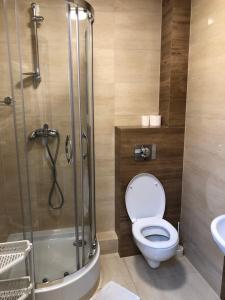 Kúpeľňa v ubytovaní Hotel Sekwana