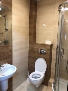 Kúpeľňa v ubytovaní Hotel Sekwana
