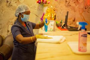 Gestir sem dvelja á Hotel Ragavendra Rameswaram