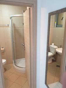 2room apartment becici sunset tesisinde bir banyo