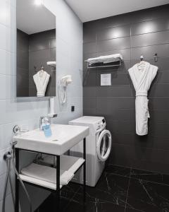 Koupelna v ubytování Beskyd Suites + 27 fotografií