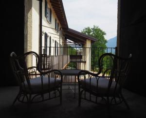 A balcony or terrace at Open Cascina