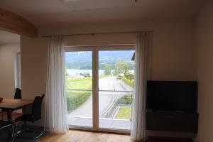 Televízia a/alebo spoločenská miestnosť v ubytovaní Apartment DreamView