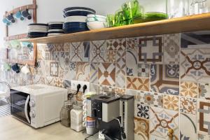 A kitchen or kitchenette at Casa del Arrabal