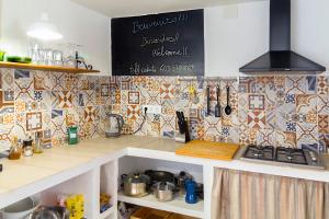 A kitchen or kitchenette at Casa del Arrabal