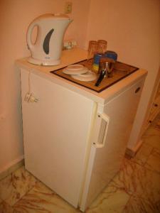 Kuchyň nebo kuchyňský kout v ubytování Andreas House