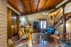 Posezení v ubytování Casa Rural El Molino