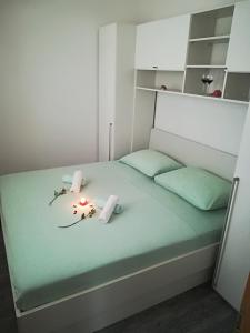 Postel nebo postele na pokoji v ubytování Apartment Nela