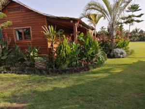 Zahrada ubytování Cabañas la finca 2
