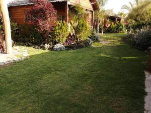 Zahrada ubytování Cabañas la finca 2