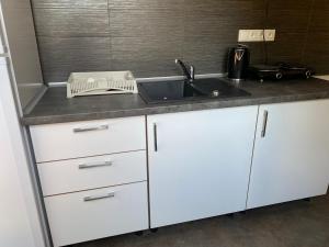 A kitchen or kitchenette at Četnická stanice Hluboká
