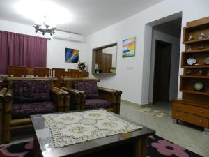 Posezení v ubytování Amwaj North Coast Villa