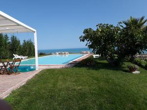 Bazén v ubytovaní In collina sul mare... alebo v jeho blízkosti