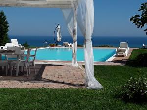 Bazén v ubytovaní In collina sul mare... alebo v jeho blízkosti
