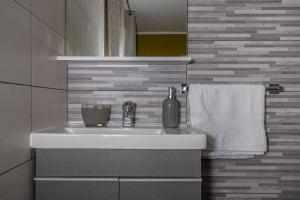 Koupelna v ubytování Apartmani Jasminka