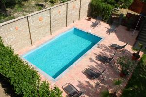 Bazén v ubytování Ibolya Apartmanok nebo v jeho okolí