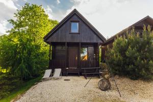 Vonkajšia záhrada v ubytovaní Domek Skowronek