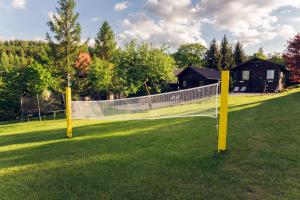 Vonkajšia záhrada v ubytovaní Domek Skowronek