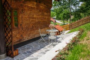 Vonkajšia záhrada v ubytovaní Vila Trnoružica