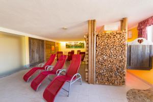 Χώρος καθιστικού στο Hotel Waidachhof
