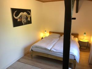 Postel nebo postele na pokoji v ubytování Villa Orcas