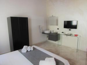 TV a/nebo společenská místnost v ubytování B&B CryAgo