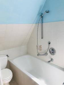 Koupelna v ubytování Rheinblickzimmer