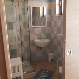 Ванная комната в La Rotonda sul mare