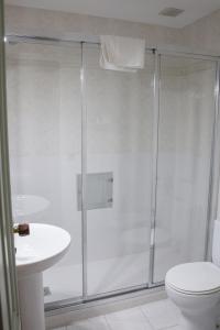 Kúpeľňa v ubytovaní Hostal La Palmera