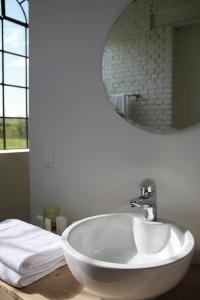Koupelna v ubytování B&B Amuse-Couche + 10 fotografií