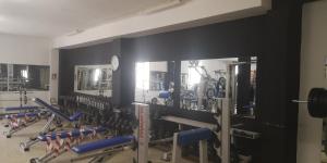 Posilňovňa alebo fitness centrum v ubytovaní La Maison d'Irene