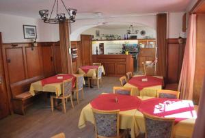 Restaurace v ubytování Pensione Capelli