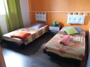 Cama o camas de una habitación en p'ti case d'éléna