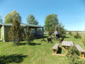Zahrada ubytování Kastani Camping