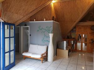 Posedenie v ubytovaní Áron Apartman