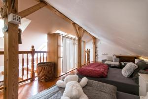 Posezení v ubytování Apartment Neratovice