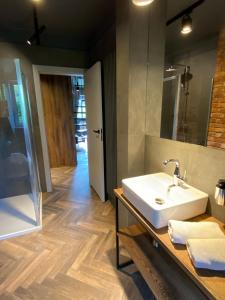 Bathroom sa Old Town Luxury Apartments Zgorzelec