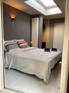 Postel nebo postele na pokoji v ubytování B & B Simme Zimme
